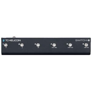 TC HELICON SWITCH-6 FOOTSWITCH 6 PULSANTI PER VOICELIVE