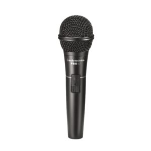 AUDIO-TECHNICA PRO41 MICROFONO DINAMICO CARDIOIDE PER VOCE + CUSTODIA + CAVO + CLAMP + ADATTATORE