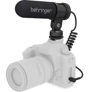 BEHRINGER VIDEO MIC X1 MICROFONO PER VIDEOCAMERA A CONDENSATORE XY DOPPIA CAPSULA