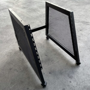EXTREME RK10 CARRELLO ARMADIO PORTARACK 10U INCLINATO 10 UNITA' RACK CON 4 RUOTE EX-DEMO